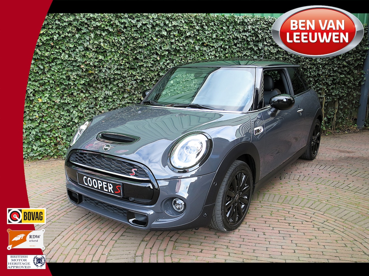 MINI Cooper S - 2.0 Chili F56 LCI Black ext, LED, DAB, HK, Park ass en 17" - AutoWereld.nl