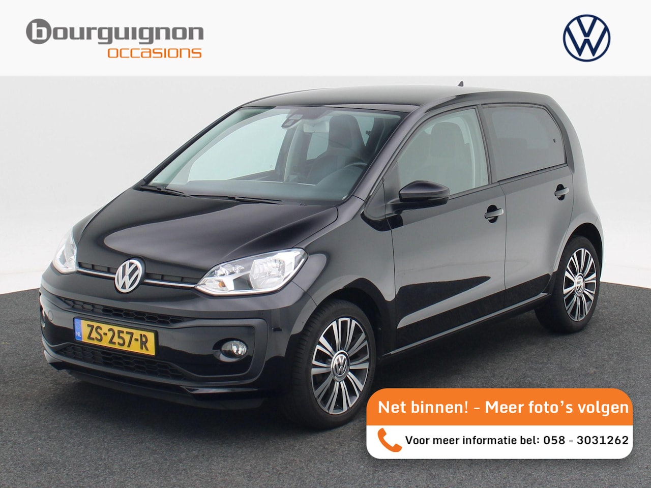 Volkswagen Up! - 1.0 BMT high up! Automaat | Stoelverwarming | Cruise Control | DAB | Bleutooth | Cimatroni - AutoWereld.nl