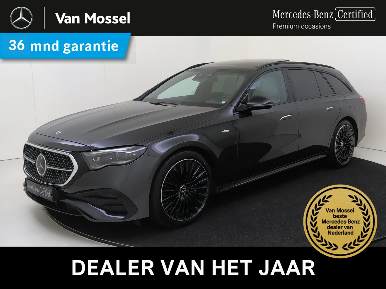 Mercedes-Benz E-klasse Estate - 300 e AMG Line / Premium/ Panoramadak/ 20 inch/ Night/ Rijassistentie/ Zonneschermpakket/ - AutoWereld.nl