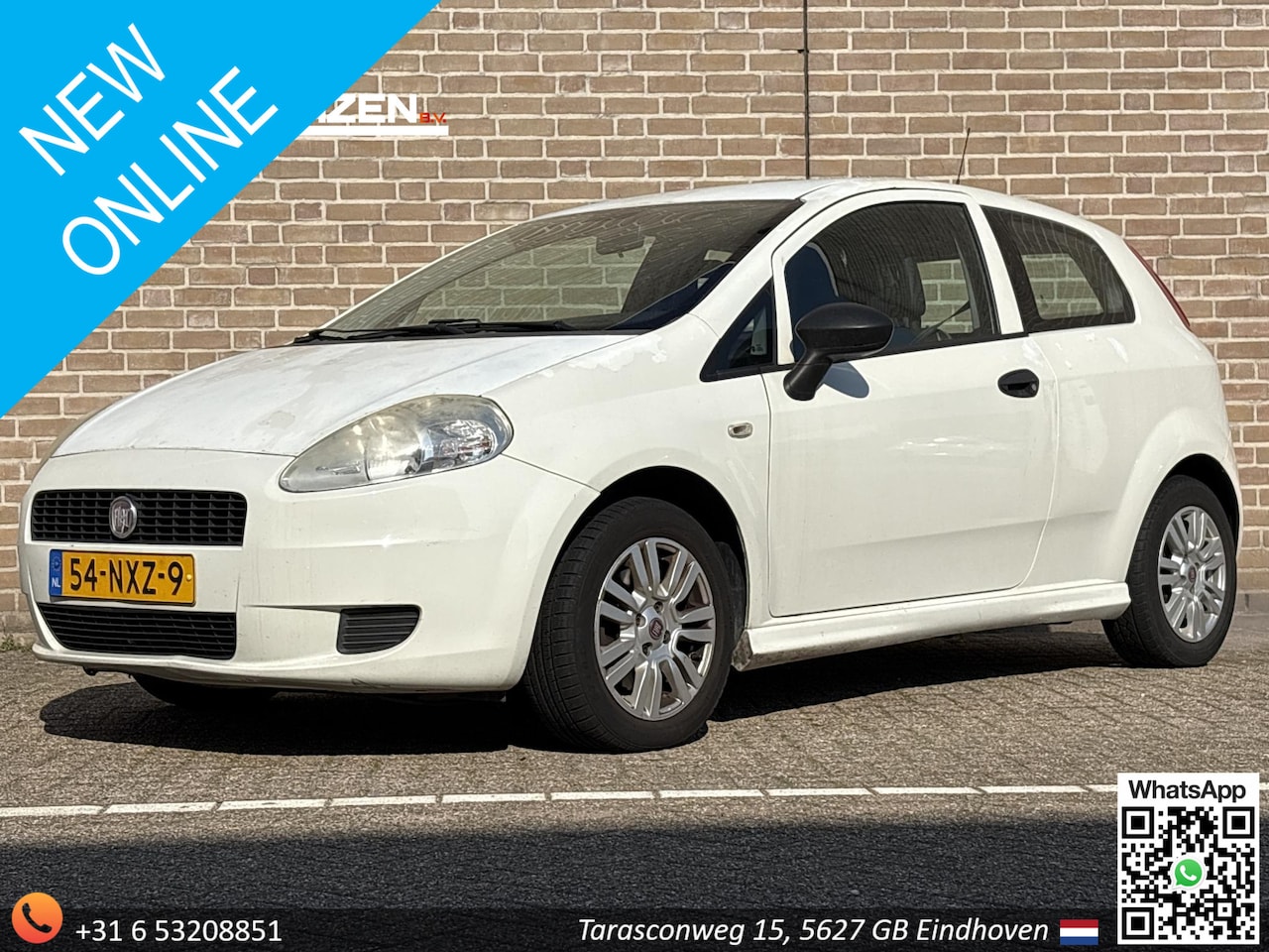 Fiat Grande Punto - 1.3 M-Jet Actual | APK 02-2027 | beetje blauwe rook niet extreem - AutoWereld.nl