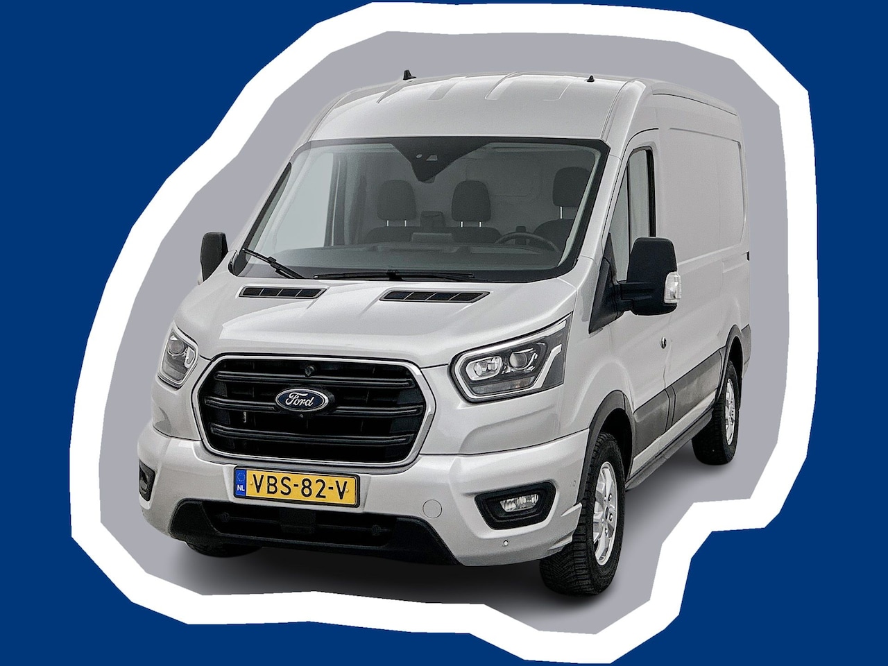 Ford Transit - 350 2.0 TDCI L2H2 Limited 185pk Sync3 Adaptieve cruise control Navigatie Camera - AutoWereld.nl