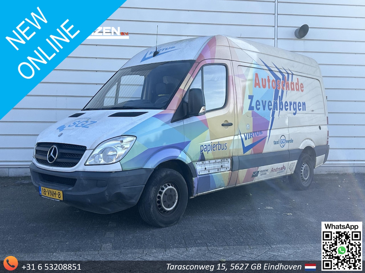 Mercedes-Benz Sprinter - 311 2.2 CDI 366 HD | € 4.350,- MARGE! | Bijrijdersbank | - AutoWereld.nl