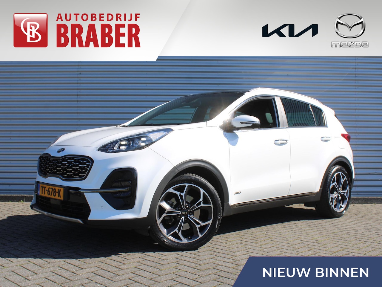 Kia Sportage - 1.6 T-GDI DCT7 4WD GT-PlusLine | Trekhaak | Stuur-/stoelverwarming + ventilatie | Schuifda - AutoWereld.nl