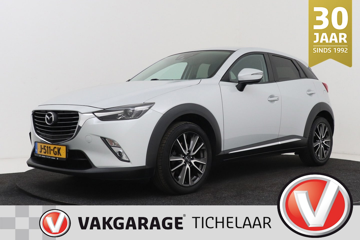 Mazda CX-3 - 2.0 SkyActiv-G 120 SkyLease GT/GT-M | Trekhaak | CarPlay | Camera | Stoelverwarming | Head - AutoWereld.nl