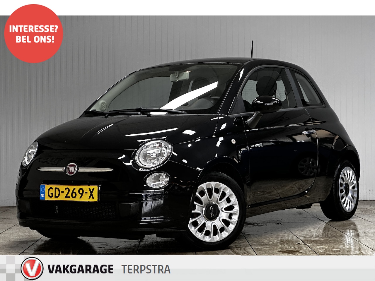 Fiat 500 - 1.0 TwinAir Pop /Airco! /Elek. Ramen + Spiegels /C.V. afstand /Radio-CD /Isofix /Stuurbekr - AutoWereld.nl