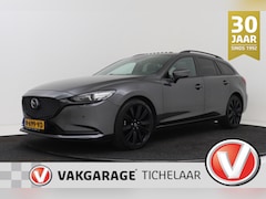 Mazda 6 Sportbreak - 2.0 SkyActiv-G 165 Signature | Schuif-/Kanteldak | Black Pack | Org NL | Adap. Cruise | He