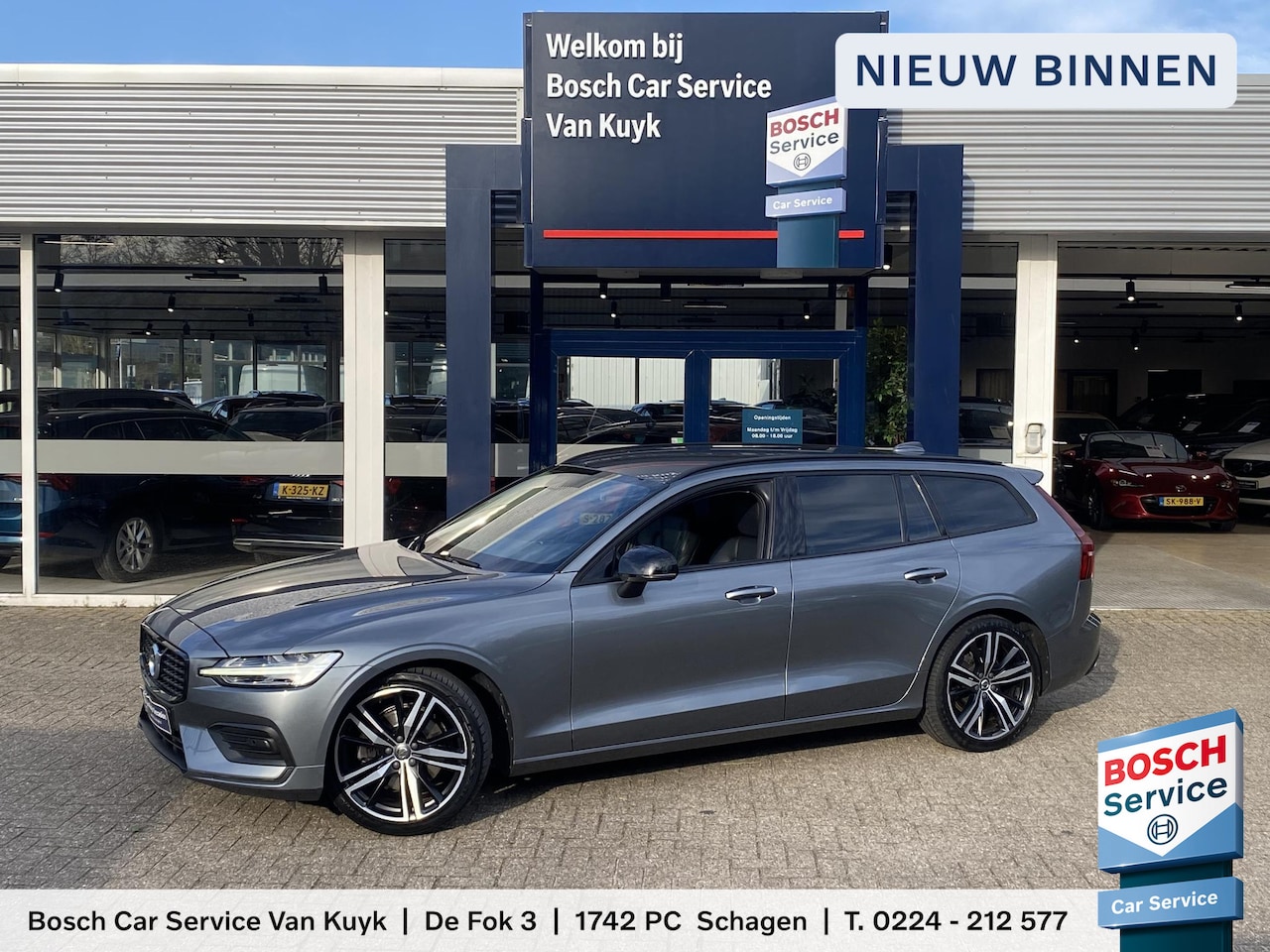 Volvo V60 - 2.0 B3 Momentum Advantage / Automaat / NL-Auto / Vol-Leder / Adaptieve Cruise-Control / St - AutoWereld.nl