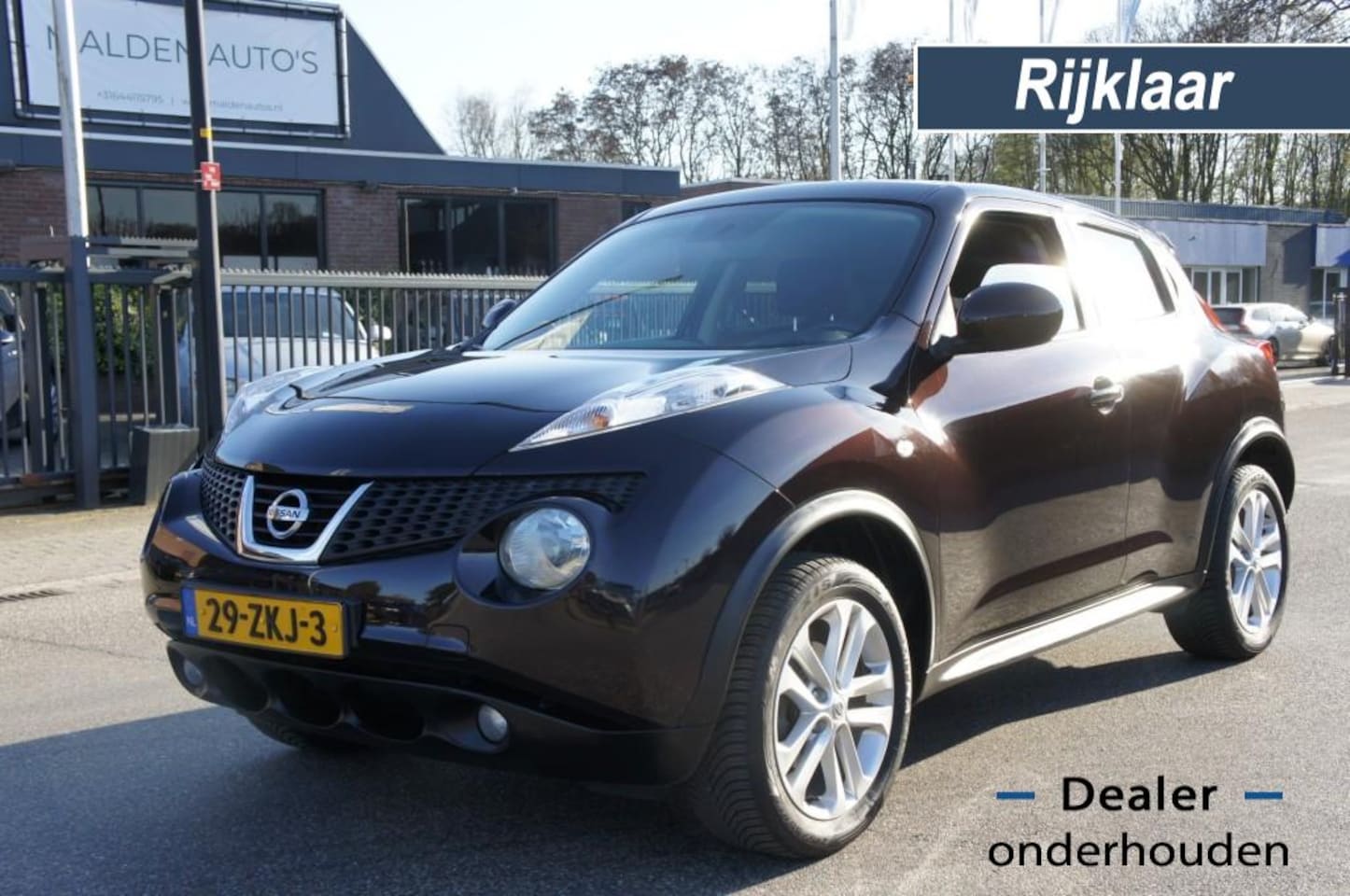 Nissan Juke - 1.6 ACENTA TREKHAAK/NAVI/CAMERA/CRUISE KEURIGE STAAT - AutoWereld.nl