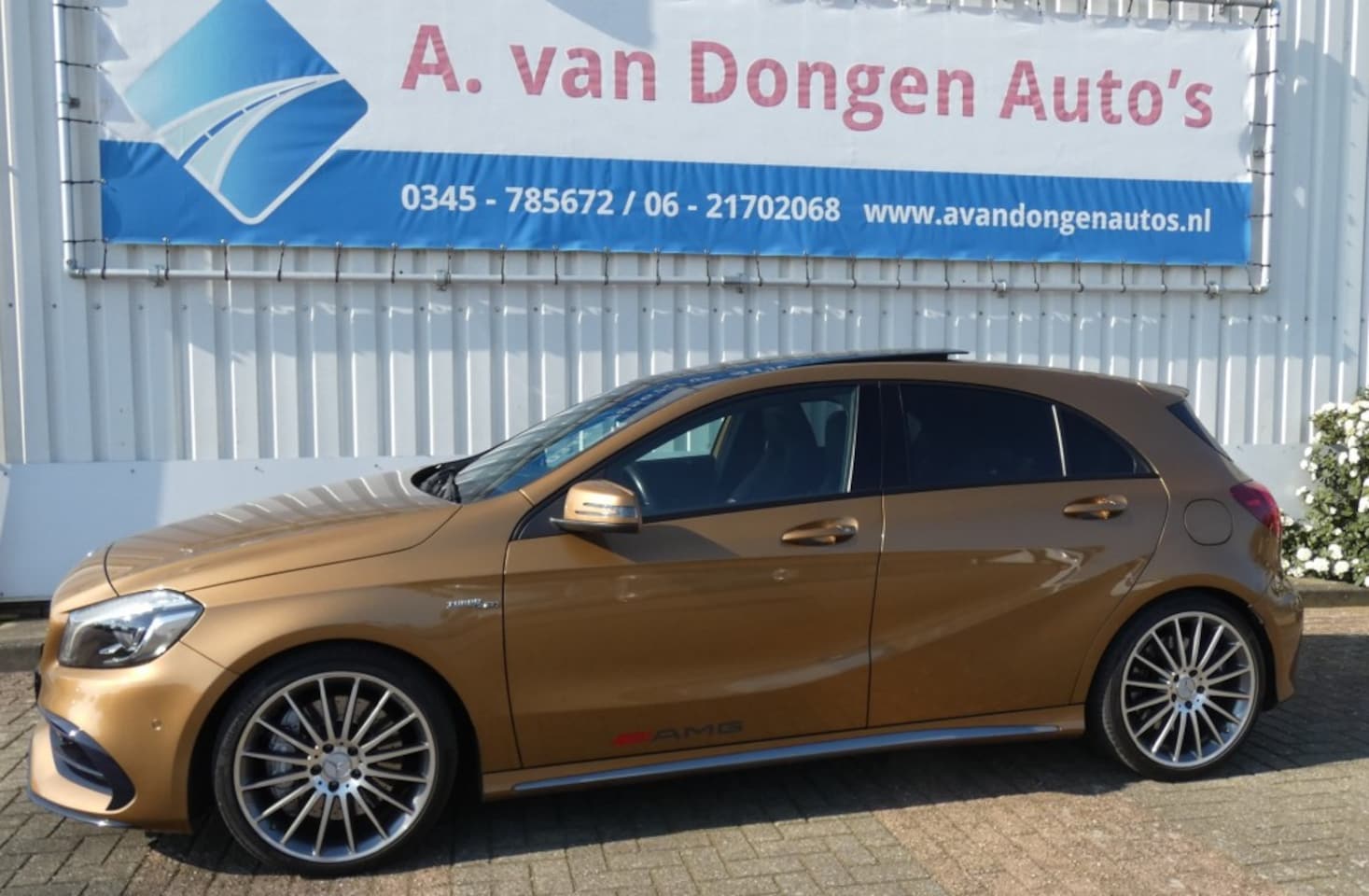 Mercedes-Benz A-klasse - AMG 45 4MATIC,Navi,Pano,Led,Camera,Designo - AutoWereld.nl