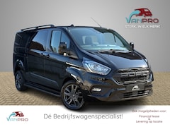 Ford Transit Custom - L2 2.0 TDCI 130pk Automaat Dubbel Cabine Black Edition / Camera / Trekhaak / Navi / Airco