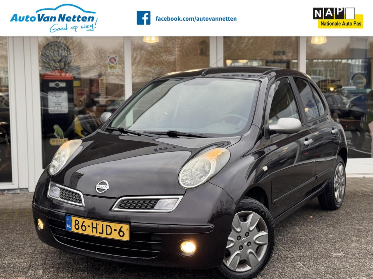 Nissan Micra - 1.2 16v 80pk, 25th,Airco,cpv,elek pakket,5drs, - AutoWereld.nl