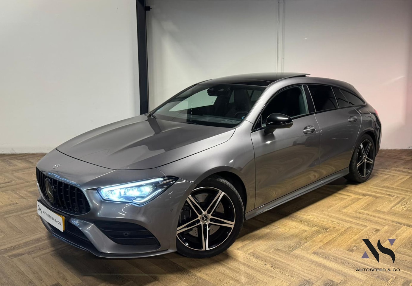 Mercedes-Benz CLA-klasse Shooting Brake - 250 4MATIC AMG Line PANO HUD VOL' - AutoWereld.nl