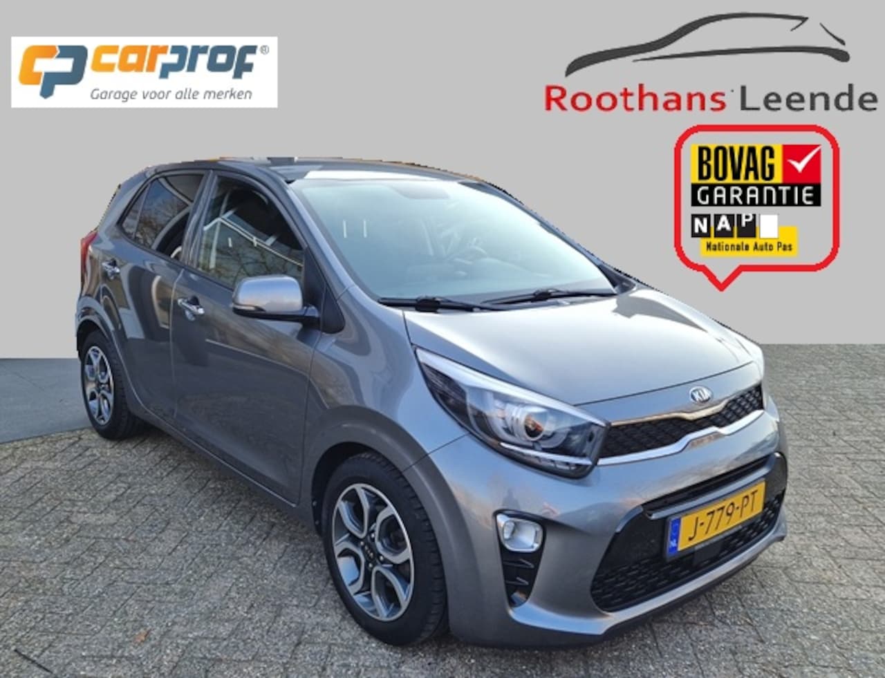 Kia Picanto - 1.0 67PK DPi DynamicPlusLine - Navi -Camera - Apple CarPlay en Android Auto - AutoWereld.nl