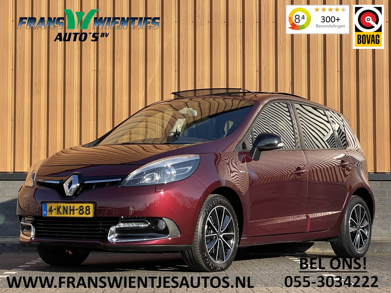 Renault Scénic - 2.0 Bose | Automaat | Panoramadak | 17'' lichtmetaal | Trekhaak | Bose | Navigatie | Origi - AutoWereld.nl