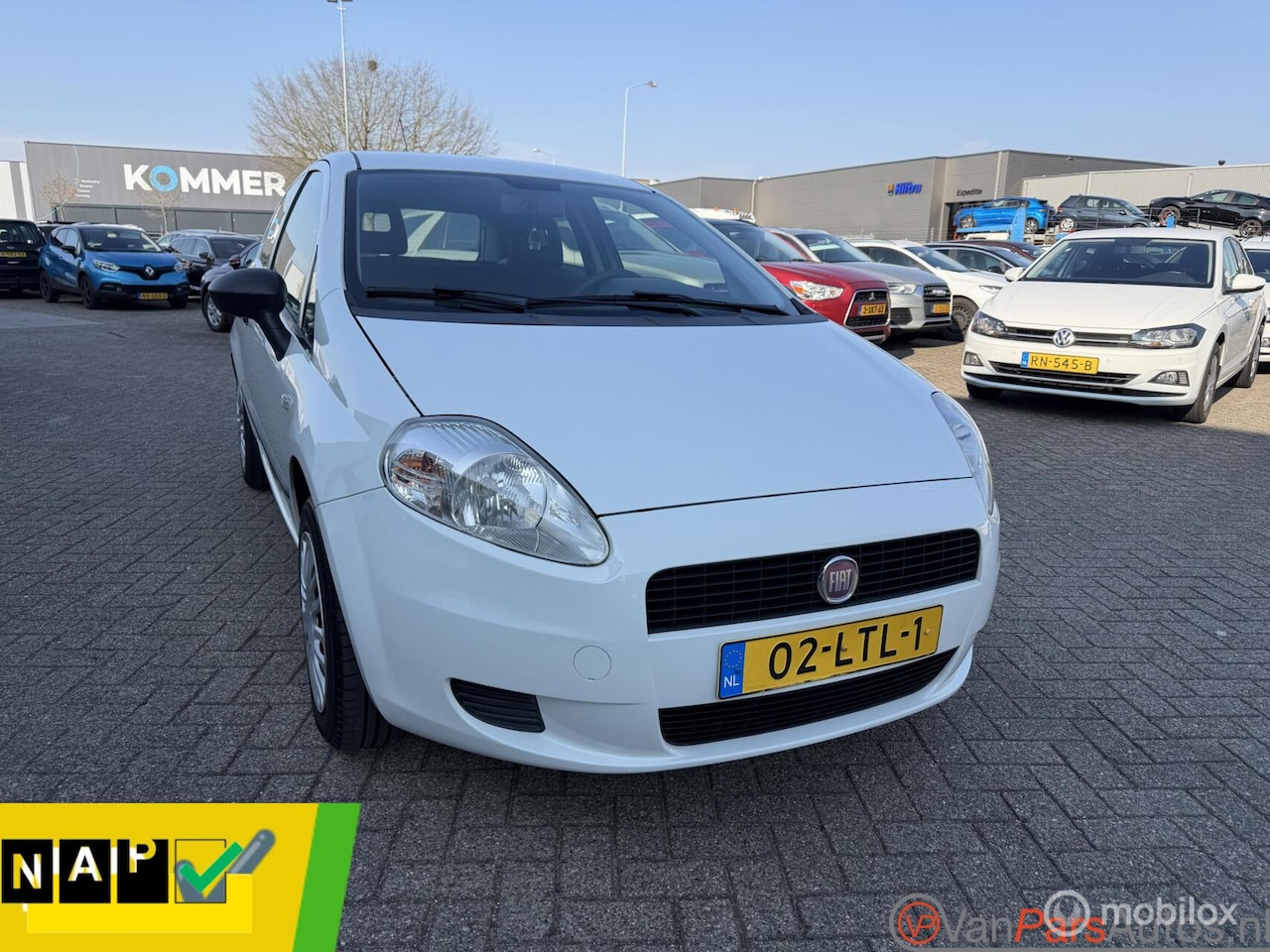 Fiat Grande Punto - 1.2 Actual 1.2 Actual,Airco,2de eigenaar - AutoWereld.nl