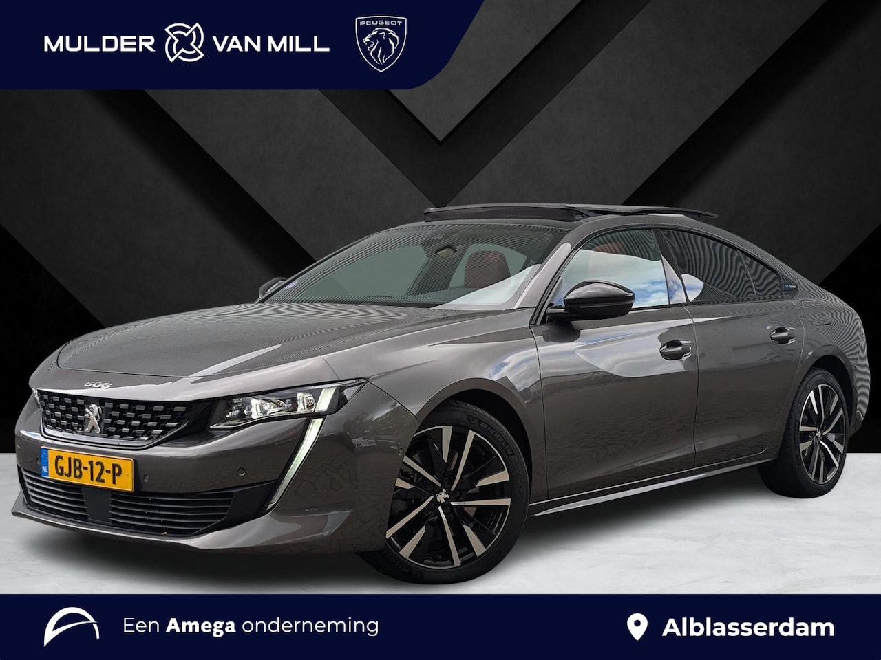 Peugeot 508 - GT Pack Business 1.6 Hybrid PHEV 225pk e-EAT8 | FULL-OPTIONS! | NAPPA LEDER | SCHUIF/KANTE - AutoWereld.nl