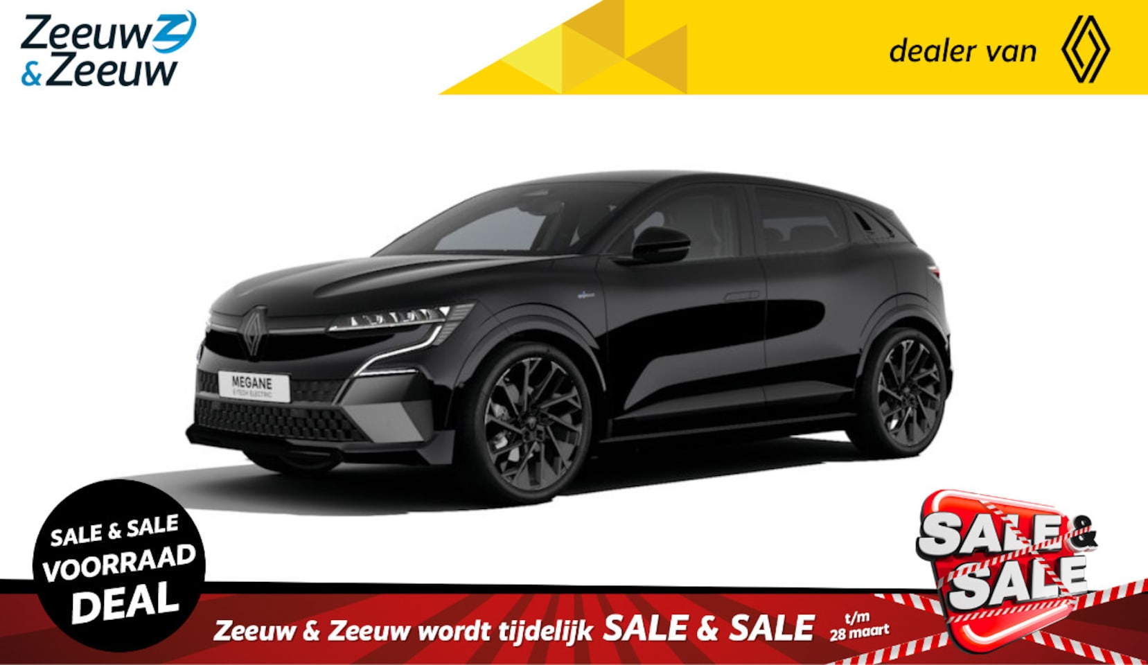Renault Mégane E-Tech - Comfort Range Esprit Alpine 60 kWh | NU met €7500,- Zeeuw & Zeeuw voorraadkorting en met 5 - AutoWereld.nl