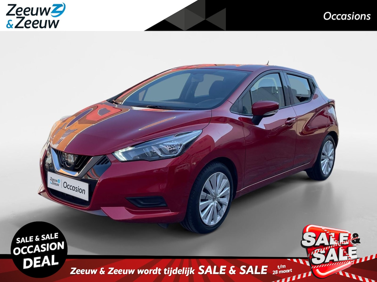 Nissan Micra - 0.9 IG-T Acenta |1ste Eigenaar| Lage kilometerstand| Navigatie| Parkeersensoren achter| Bo - AutoWereld.nl