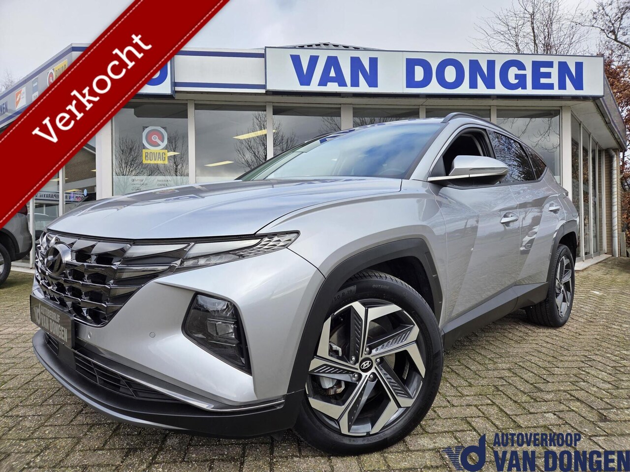 Hyundai Tucson - 1.6 T-GDI HEV Comfort Smart | Full Hybrid 230 PK | Premium Velg / Elektr. achterkl. / Krel - AutoWereld.nl