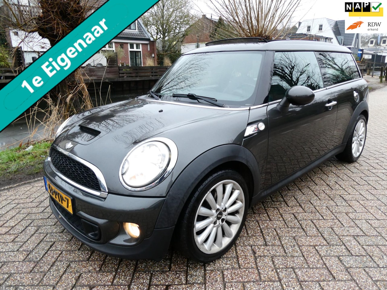 MINI Clubman - Mini 1.6 Cooper S Chili 184pk 1e eig. Clima Leder Navi Schuifdak - AutoWereld.nl