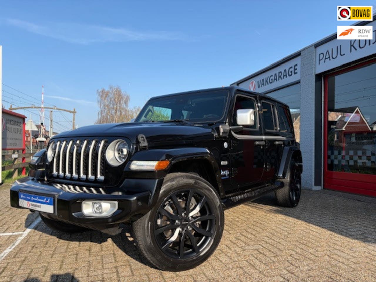 Jeep Wrangler Unlimited - 4xe 380 OVERLAND PHEV*Irmscher-Capital Ed. + Targa-Roof + Leder + Camera** - AutoWereld.nl