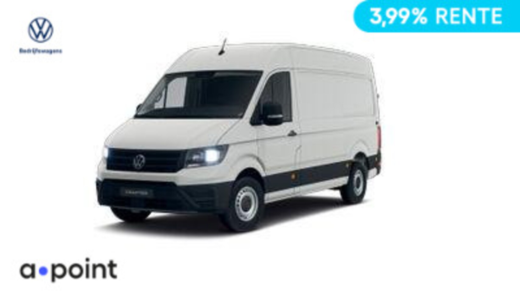 Volkswagen Crafter - Bedrijfswagens Trendline L3H3 2.0 TDI EU6 140 pk GVW 3.5T Automaat!  VOORRAAD!! - AutoWereld.nl