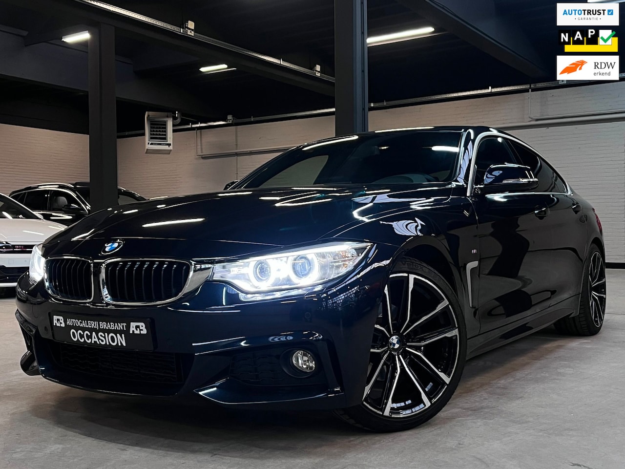 BMW 4-serie Gran Coupé - 418i M Sport AngelEyes/Automaat/Leder/Carplay - AutoWereld.nl