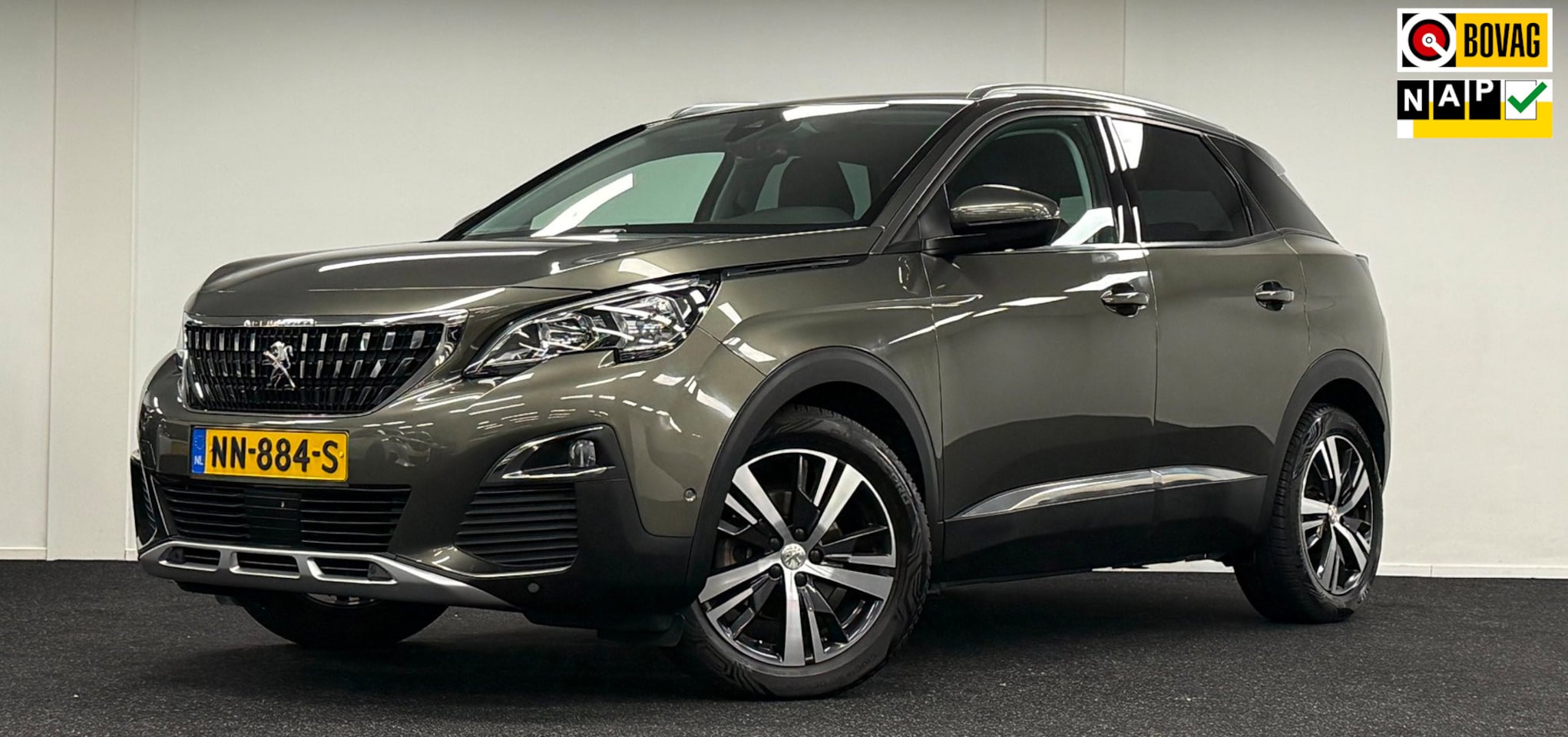 Peugeot 3008 - 1.2 PureTech Première*Automaat*Navi*Camera*Carplay*Elektrklep - AutoWereld.nl