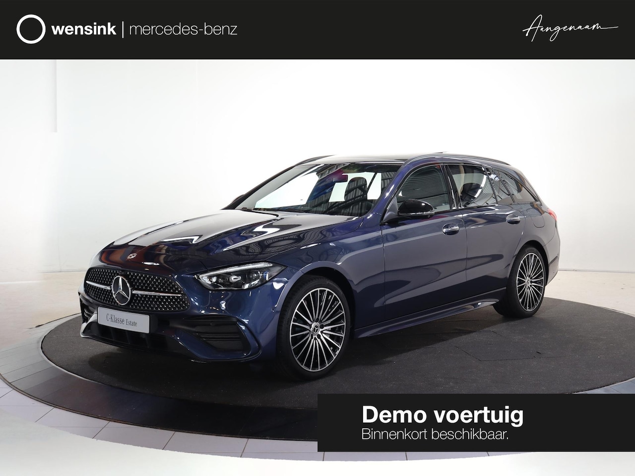 Mercedes-Benz C-klasse Estate - 300e Business Solution AMG | Panoramaschuifdak | AMG Line Plus | Head-up | Burmester | - AutoWereld.nl