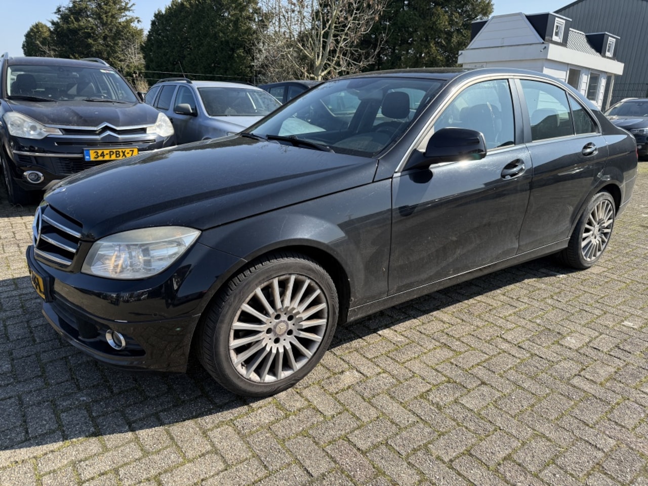 Mercedes-Benz C-klasse - 200 K 2007 nieuw model Airco sedan - AutoWereld.nl