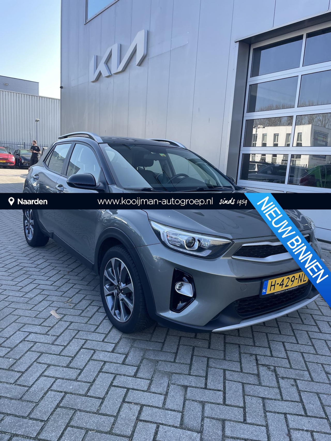 Kia Stonic - 1.0 T-GDi DynamicLine Afneembare trekhaak|Lmv|Airco - AutoWereld.nl