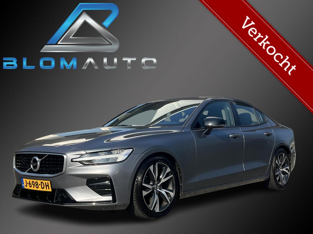 Volvo S60 - 2.0 T4 R-Design 191PK MEMORY+TREKHAAK+CARPLAY+LED - AutoWereld.nl