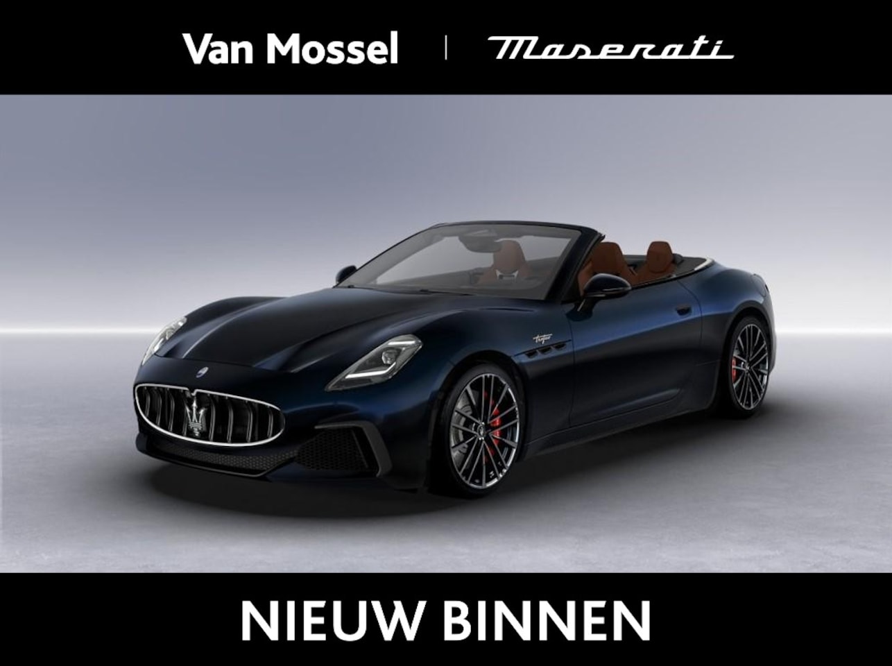 Maserati GranCabrio - Trofeo 3.0 V6 Twin Turbo | 550 pk | Blu Maserati| Head Up Display | Sonus Faber Premium Au - AutoWereld.nl