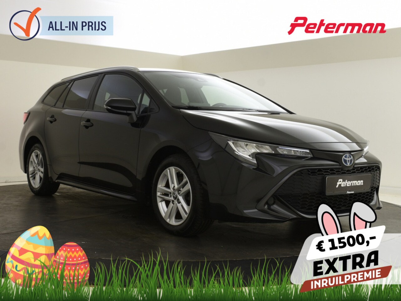 Toyota Corolla Touring Sports - 1.8 Hybrid Active | Head Up | Electr. Achterklep | stoelverw. | - AutoWereld.nl