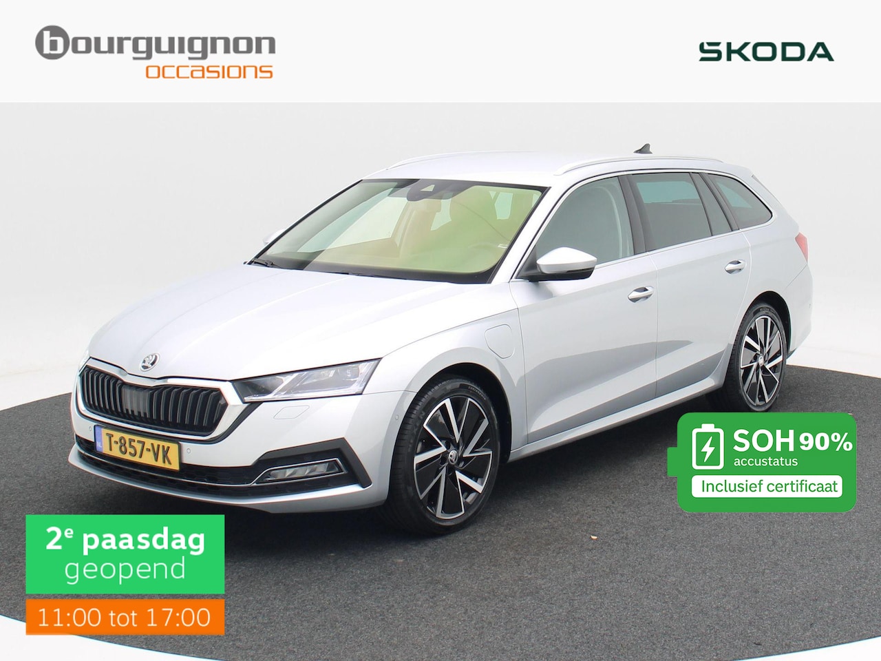 Skoda Octavia Combi - 1.4 TSI 204 Pk iV PHEV Business Edition Plus | Adaptive Cruise | Voorstoelen/Achterbank Ve - AutoWereld.nl