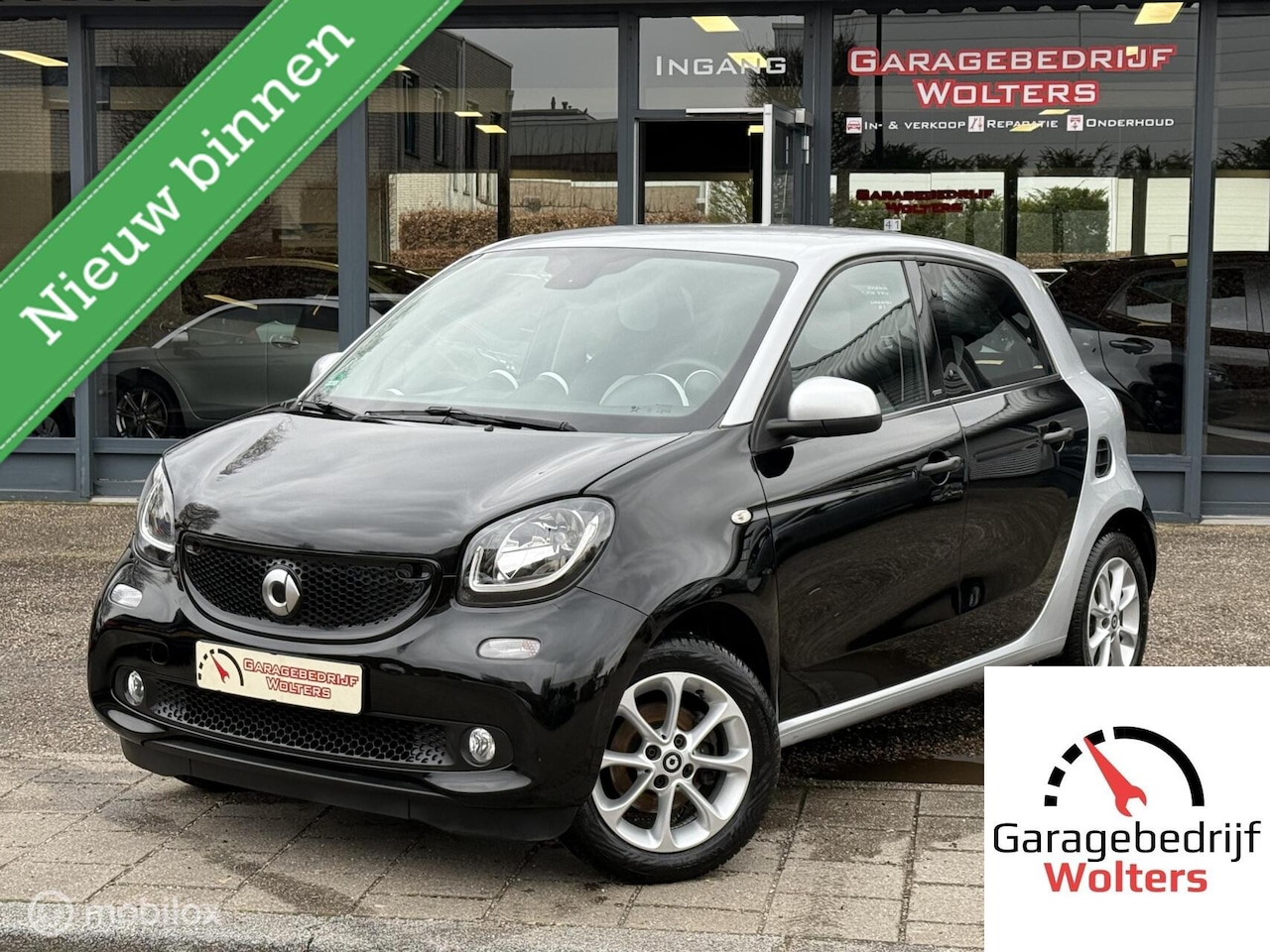 Smart Forfour - 1.0 Turbo Passion 90pk stoelverwam. cruise - AutoWereld.nl