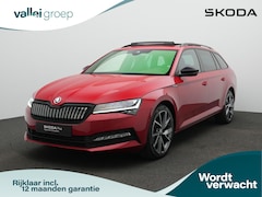 Skoda Superb Combi - 1.4 TSI iV 218 pk Sportline | Panoramadak | Trekhaak | Navigatie Columbus | Geheugenstoele