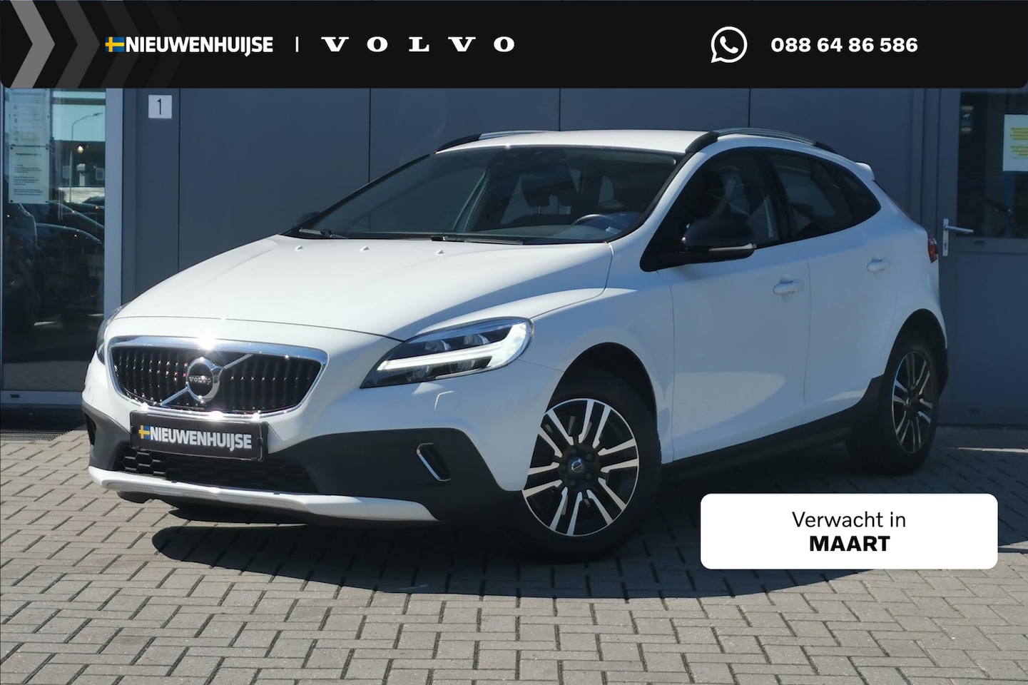 Volvo V40 Cross Country - 2.0 T3 Nordic+ | Navigatie | Trekhaak | LED Koplampen | Lichtmetalen Velgen | Stoelverwarm - AutoWereld.nl