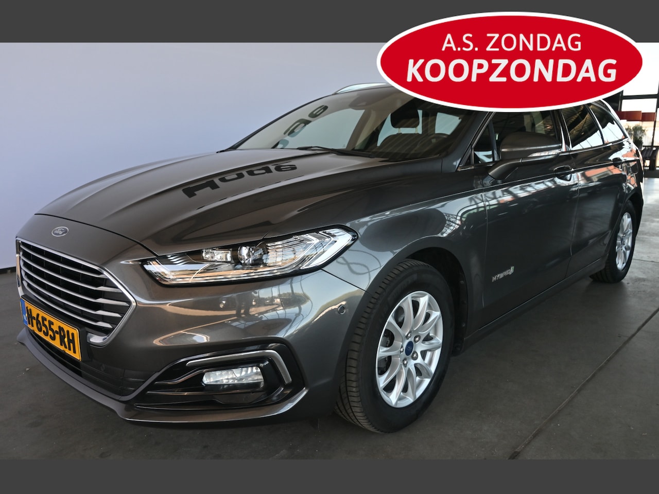 Ford Mondeo Wagon - 2.0 IVCT HEV Titanium Airco Navigatie Cruise control PDC Stoelverwarming 100% Onderhouden! - AutoWereld.nl