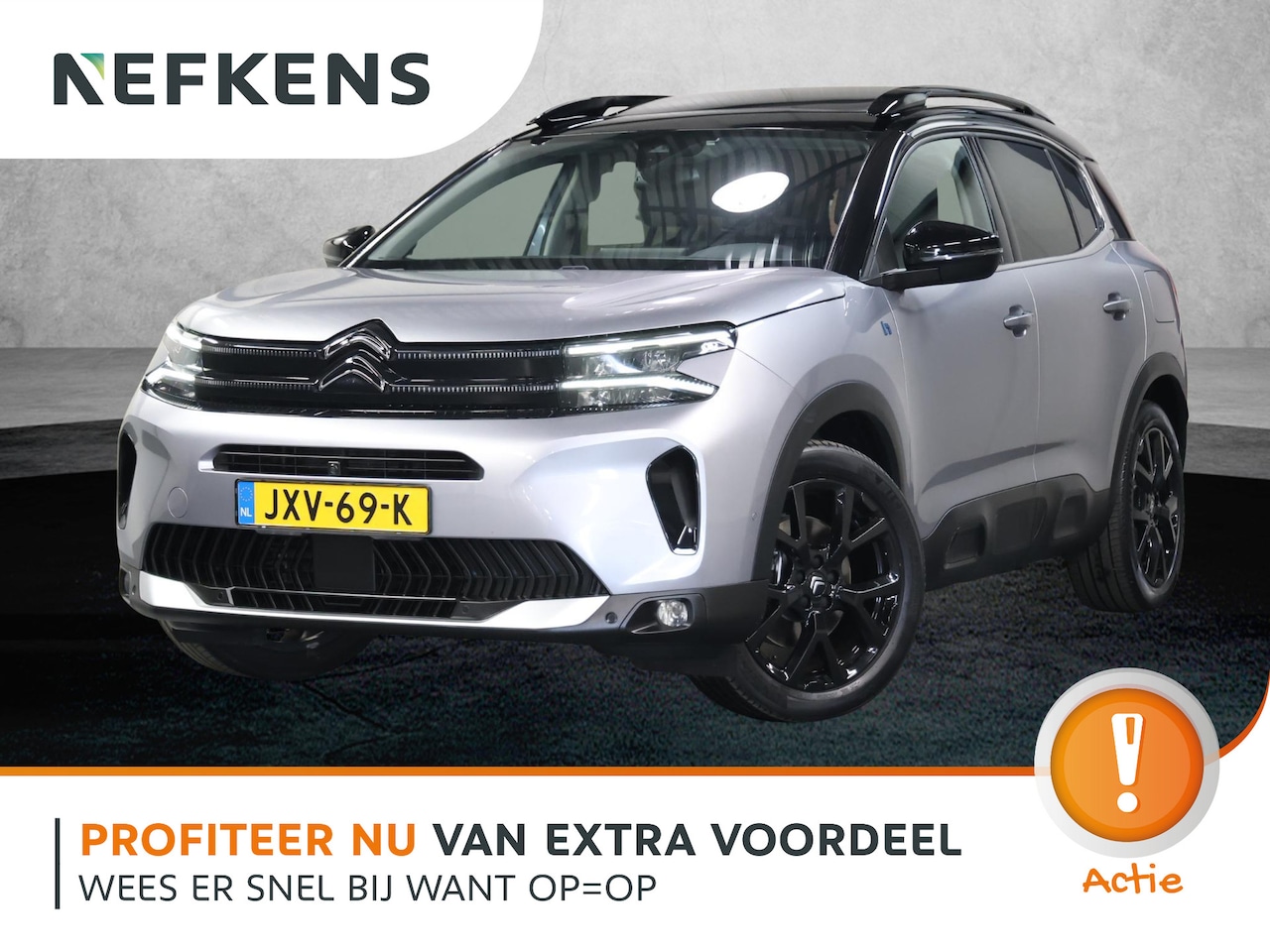 Citroën C5 Aircross - 1.6 Plug-in Hybrid 180PK Max | 1ste eigenaar | AppleCarPlay/AndroidAuto | Lederen/Stof Bek - AutoWereld.nl