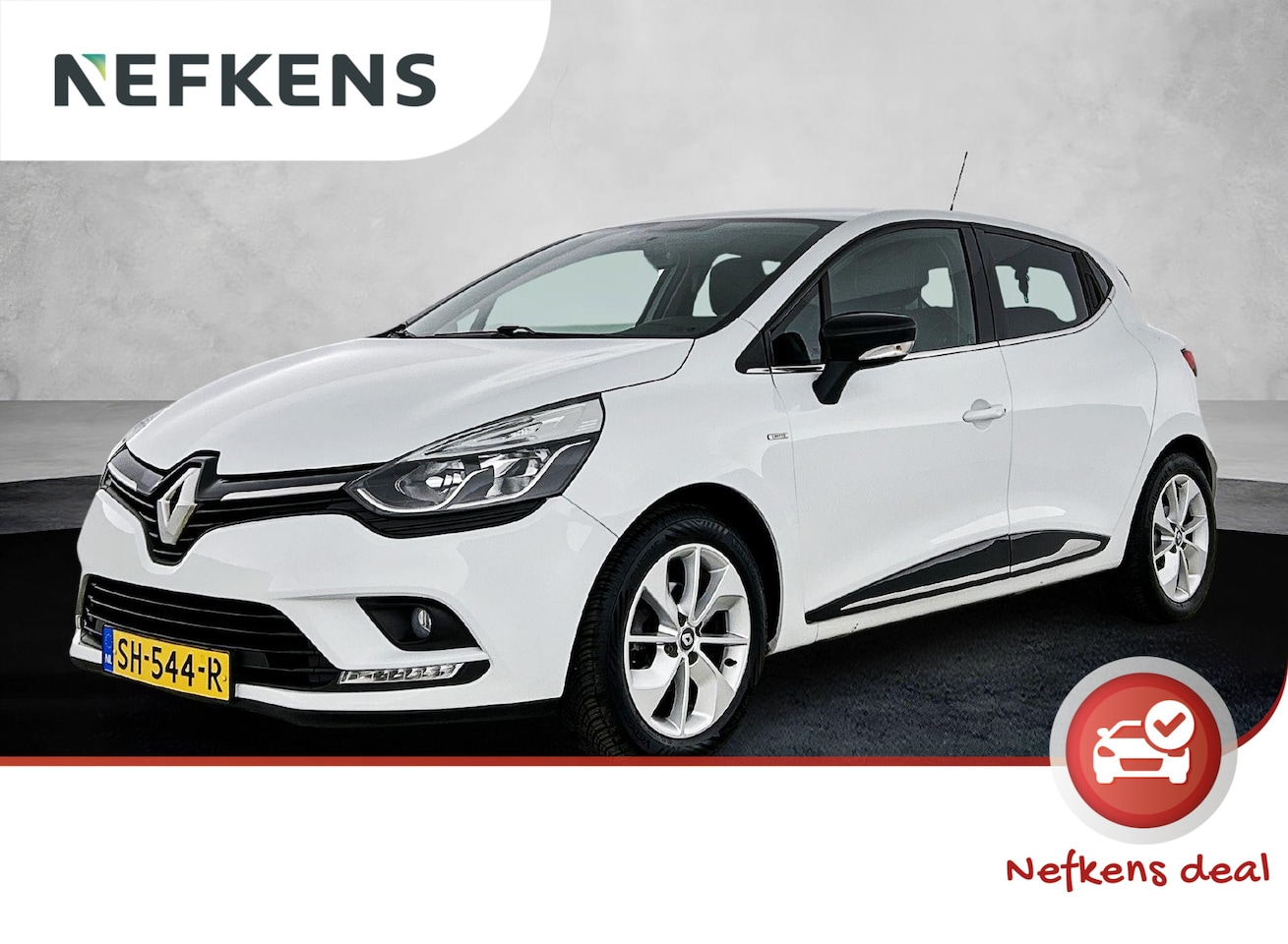 Renault Clio - 0.9 Limited 90pk | Navigatie | Airco | Cruise Control | 16"LMV | Parkeersensoren | - AutoWereld.nl