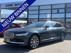 Volvo V90 - 2.0 T6 Recharge 340 pk AWD Inscription Trekhaak Camera Parkeersensoren Navi Leer Stoelverw