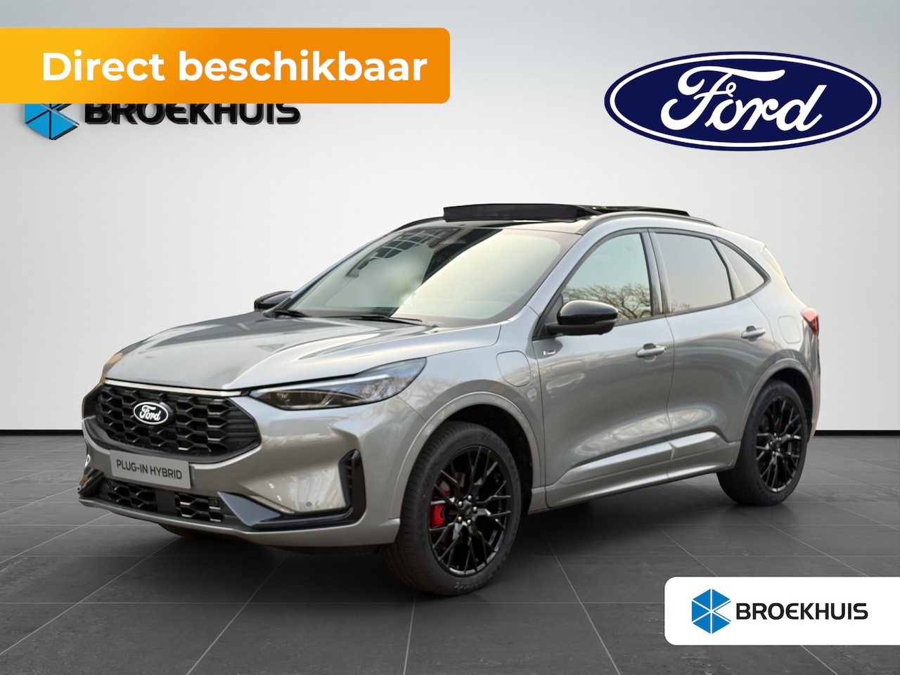 Ford Kuga - Plug-In Hybrid ST-Line X 243pk | Black-, Winter Pack | Pano | Elek. Trekhaak | Matrix LED - AutoWereld.nl