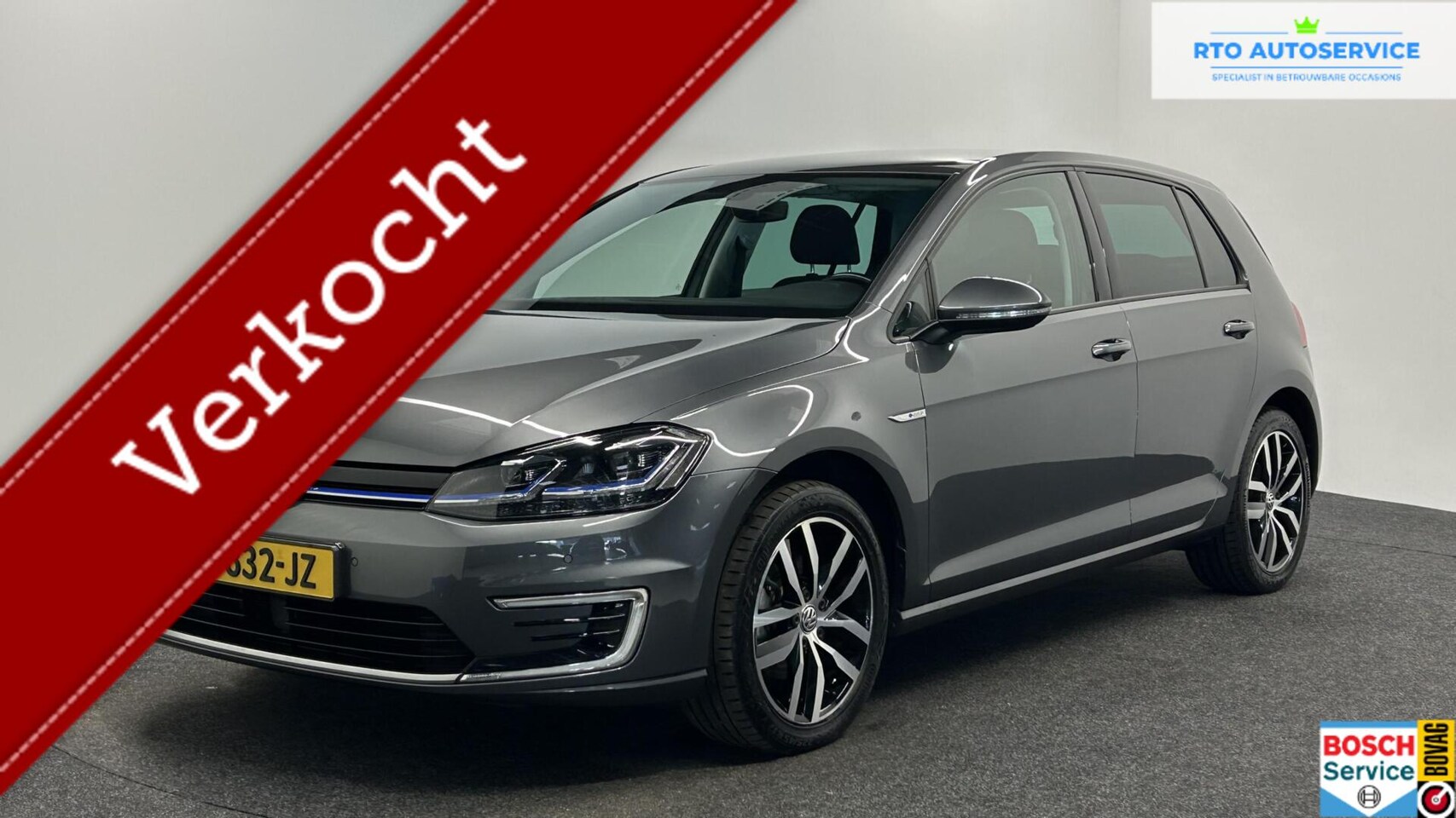 Volkswagen e-Golf - E-DITION 90% SOH CAMERA CARPLAY NAVI ECC CRUISE LM. - AutoWereld.nl