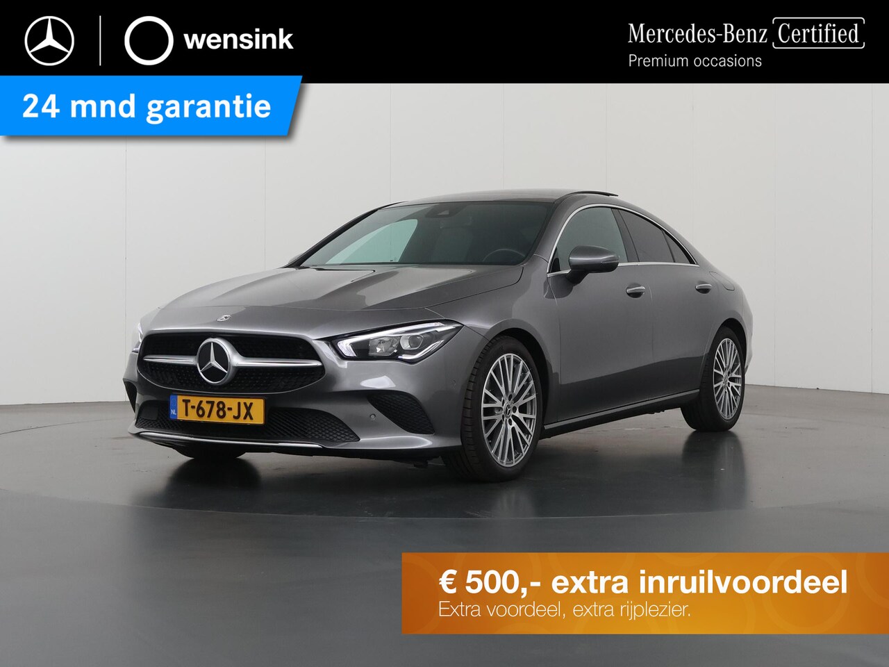 Mercedes-Benz CLA-Klasse - 180 Luxury Line | Panoramadak | Trekhaak | Digitaal display | Stoelverwarming | - AutoWereld.nl