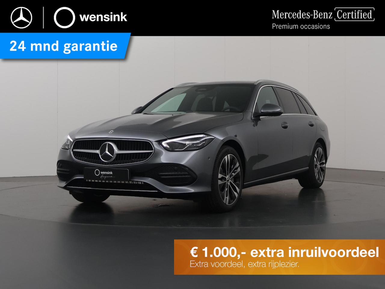 Mercedes-Benz C-klasse Estate - 300e Star Edition | Achteruitrijcamera | Panoramaschuifdak | Sfeerverlichting | Stoelverwa - AutoWereld.nl