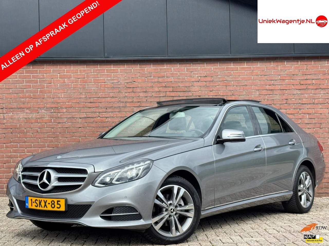 Mercedes-Benz E-klasse - 200 | NL-AUTO! | DEALER OH! | LEDER! - AutoWereld.nl