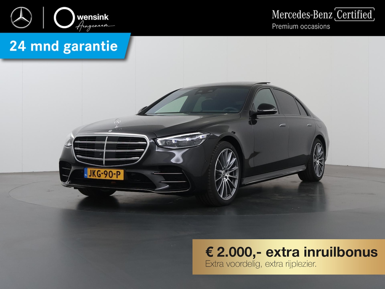 Mercedes-Benz S-klasse - 580 e 4MATIC Lang AMG Line | Entertainment achter | Chauffeurpakket |  Massage voor en ach - AutoWereld.nl