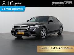 Mercedes-Benz S-klasse - 580 e 4MATIC Lang AMG Line | Entertainment achter | Chauffeurpakket | Massage voor en acht