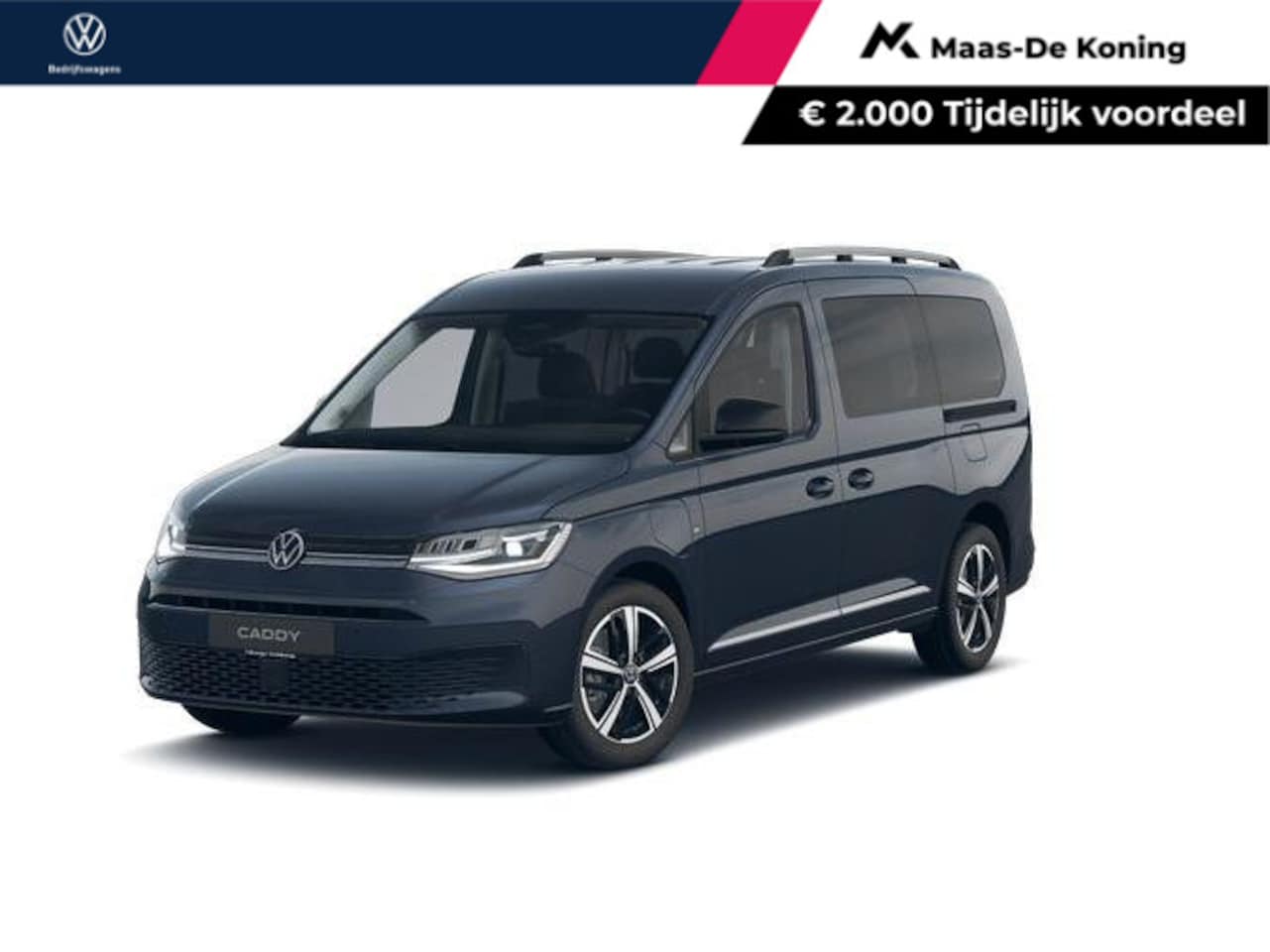 Volkswagen Caddy Maxi - Bedrijfswagens Combi Style 1.5 eHybrid 115pk Automaat 735705 - AutoWereld.nl
